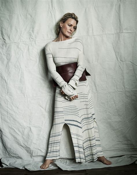 Robin Wright, 51, talks posing topless, wearing leather underwear ...